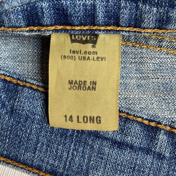 Levi’s 515 Jeans Bootcut Medium Wash Blue Jeans - Picture 13 of 13